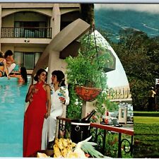 c1970s San Jose Costa Rica Hotel Herradura Inn Golf Cancel Stamp Cover 4x6 PC M6 picture