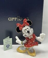 Arribas Brothers Minnie Mouse Figurine Disney Jeweled Swarovski Crystal LE COA picture
