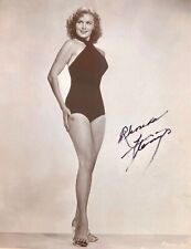 RHONDA FLEMING SPELLBOUND GUNFIGHT AT OK CORRAL Signed autograph POW#99 picture