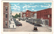c1920s Valdosta Georgia~Patterson Street, North from Hotel~ Vintage GA Postcard picture