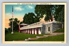 Charlottesville VA-Virginia, Monticello Slave Quarters Vintage Souvenir Postcard picture