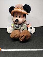 Disney Animal Kingdom Safari Mickey Mouse Plush Doll Talking Joking picture