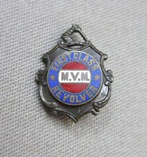 M.V.M. 1st Class Revolver Badge – Original Design 1893 picture