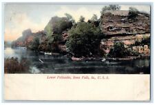 1909 View Of Lower Palisades Iowa Falls Iowa IA USA Posted Antique Postcard picture