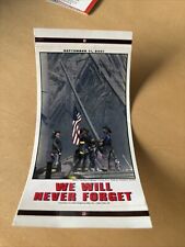 911 We Will Never Forget  Herald News & The Record Newspaper 2001 picture