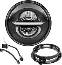 New 7 inch Halo LED Headlight Compatible With Harley Davidson Street Glide picture