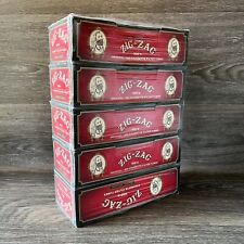 Zig Zag 100mm Full Flavor Red Cigarette Tubes  200 Count Per Box (5 Boxes) picture