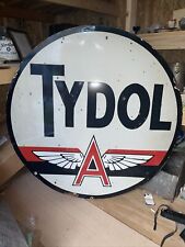 48” Tydol Flying A Porcelain Sign Original 1950s picture