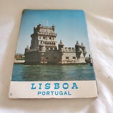 Postcard Booklet Set Of 10 New Unposted Lisboa Portugal Collector Rare VTG 6