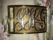 RARE Civil War Cavalry Connecticut “Governor’s Horse Guard” Belt Plate Buckle picture