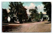 Postcard Entrance to Woodlawn, Elmira NY 1911 A56 picture