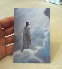 SAFELY HOME  JESUS  HOLY CARD PRAYER #TG picture