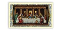 The Apostle's Creed Prayer Laminated Holy Card Catholic Last Supper picture