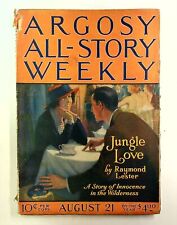 Argosy Part 3: Argosy All-Story Weekly Aug 21 1920 Vol. 124 #3 VG- 3.5 picture