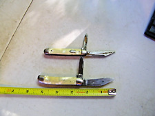 2 Vintage IMPERIAL PROV. USA 2-Blade Pocket Knifes USA picture