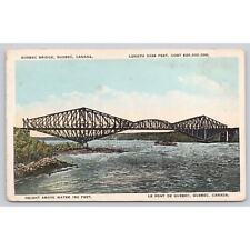 Postcard Canada Le Pont De Quebec Quebec Bridge picture