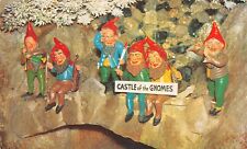Castle of The Gnomes Rock City Gardens Near Chattanooga Tennessee 1956 Postcard picture