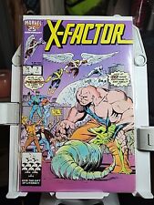 X-FACTOR #7 Aug 1986 NM 1st App SKIDS MORLOCK BULK GLOW-WORM picture