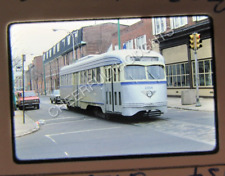 Original '79 Kodachrome Slide SEPTA Philadelphia Trolley 2054 action RT23  36W22 picture