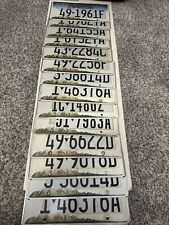 Lot Of 14 Old Montana License Plates In Great Condition picture