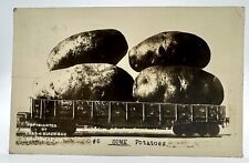 Chas C Slack & Co Exaggerated Potatoes Antique Postcard Posted 1914 picture