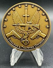 U.S. Department Home SEC Firearms and Training Division Authentic Challenge Coin picture