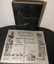 1961 Military Academy Hardcover Yearbook Howitzer West Point + Cadet Certificate picture