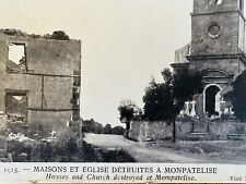 Antique Postcard:France:WWI:1915: