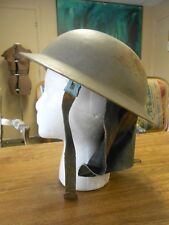 Orig Dutch WW2 Doughboy Helmet Clone Verblifa Fire Brigade Neck Flap  picture