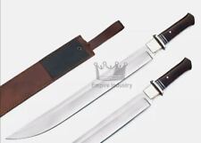 Handmade High Carbon Steel Hunting Sword Battle Ready With Sheath, Best Gift picture