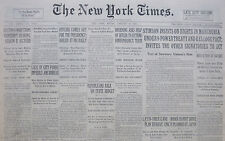 1-1932 January 8 MANCHUKIA RIGHTS BRUENING HITLER. KELLOGG PACT INVITES TO ACT picture