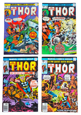 The Mighty Thor Bronze Age, 4 Comic Lot Kirby Buscema #237, 241, 253 & 255 1975+ picture