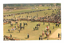 Vintage Postcard - c1950s - Flemington Race Course. Melbourne, Vic. Pub. Murfett picture