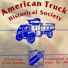 1986 American Truck Historical Society Roadeo Framingham Massachusetts Plaque picture