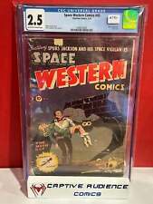 Space Western Comics #45 - Hitler Appearance - CGC 2.5 picture