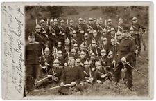 Austro-Hungarian Military Police 1912 antique RPPC picture