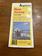 Hagstrom NJ  New Jersey Map Roads Interstate Highways Large Color Foldout 2000 picture