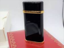 Cartier Oval Lighter Black Composite Gold c107 picture