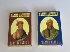Native American Playing Cards Set I and II Chiefs, Leaders, Significants picture