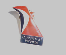 CARNIVAL CRUISE LINES FIRENZE FUNNEL LAPEL HAT PIN picture