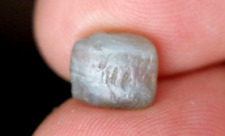 Authentic Well-Worn Ancient Agate Dzi Bead Rare Hindukush Tiny Flat 10x5mm #A516 picture