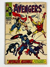 Avengers #58 (1968) Origin of Vision ~ Marvel Comics picture
