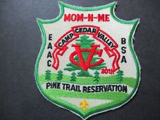 Mom-N-Me Camp Cedar Valley Pine Trail Reservation boy scout patch picture