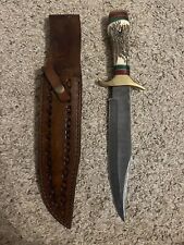 vintage antique fixed blade knife picture