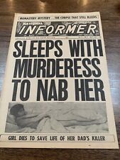 July 9, 1967 National Informer tabloid magazine -RACY XXX picture