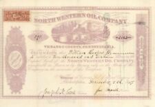 North Western Oil Co. - Stock Certificate - Oil Stocks and Bonds picture