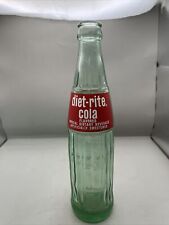 Vintage Diet-Rite Cola Soda Bottle Royal Crown Cola Co 10oz GA19 picture