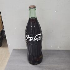 vintage 1959 Coca Cola 1 Pt 10 Ozs Full Glass Bottle Script embossed full picture