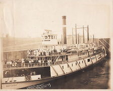 BAILEY GATZERT ~ FAMOUS COLUMBIA RIVER STERNWHEEL STEAMBOAT - 1914 picture