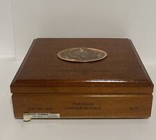 Partagas Limited Reserve Decadas 1998 Empty Wooden Cigar Box 11.25x9x3.5/Read picture